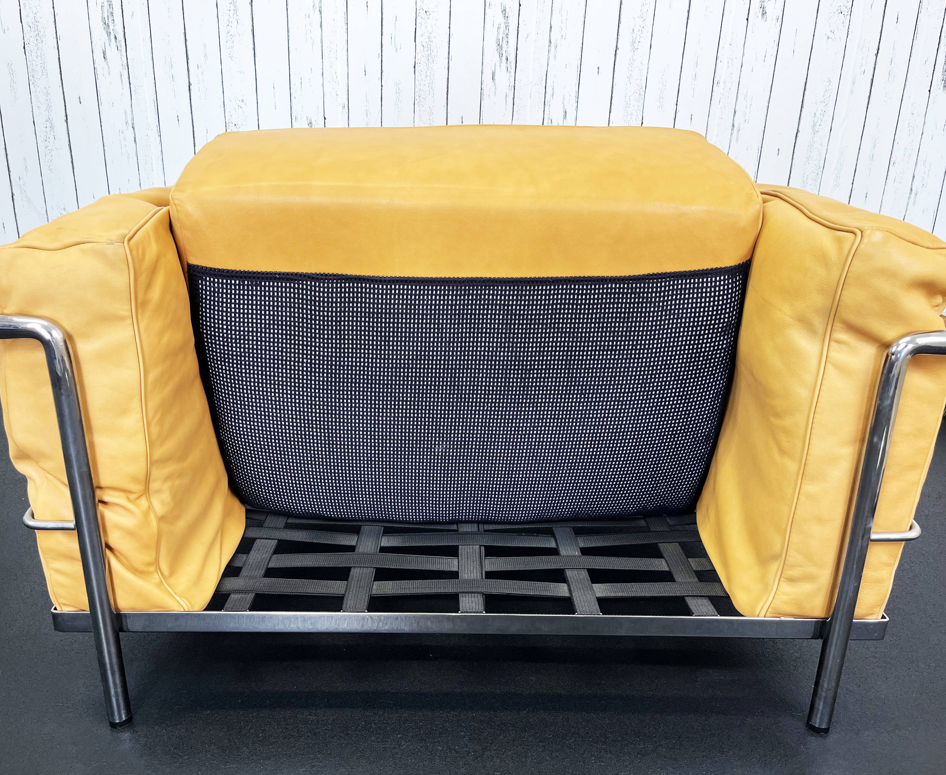 Poltrona Lc3 Le Corbusier, Cassina, Charlotte Perriand