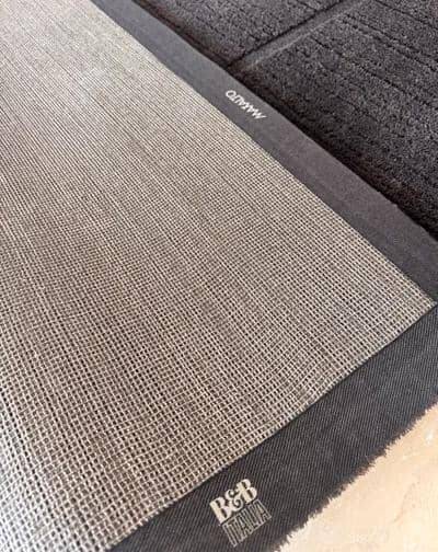 B&b italia corner sofa “ray” + b&b italia/maxalto “cratis” carpet