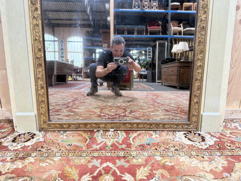 Miroir - Trumeau d'époque Louis XVI