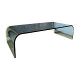 Large glass coffee table