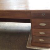 Exotic wood counter desk