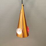 Hanging lamp, model Struten in copper by Erik Höglund & Hans Bergström for Ateljé Lyktan Sweden 1960