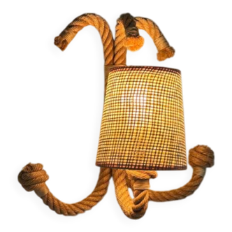 Rope wall sconce, 1950s