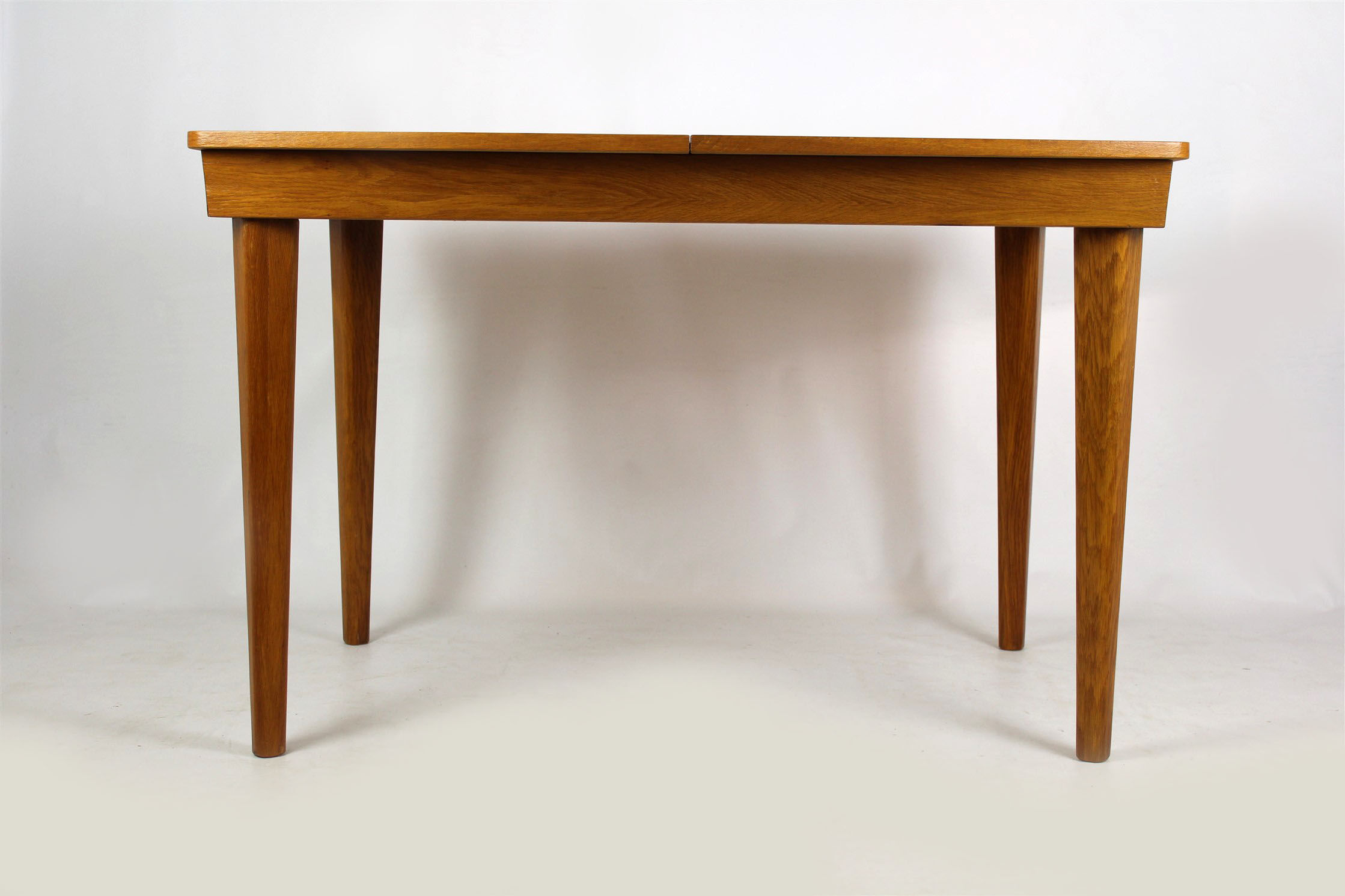 Oak veneered folding dining table from UP Závody 1960 s