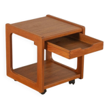 70s Side Table Trolley with Drawer