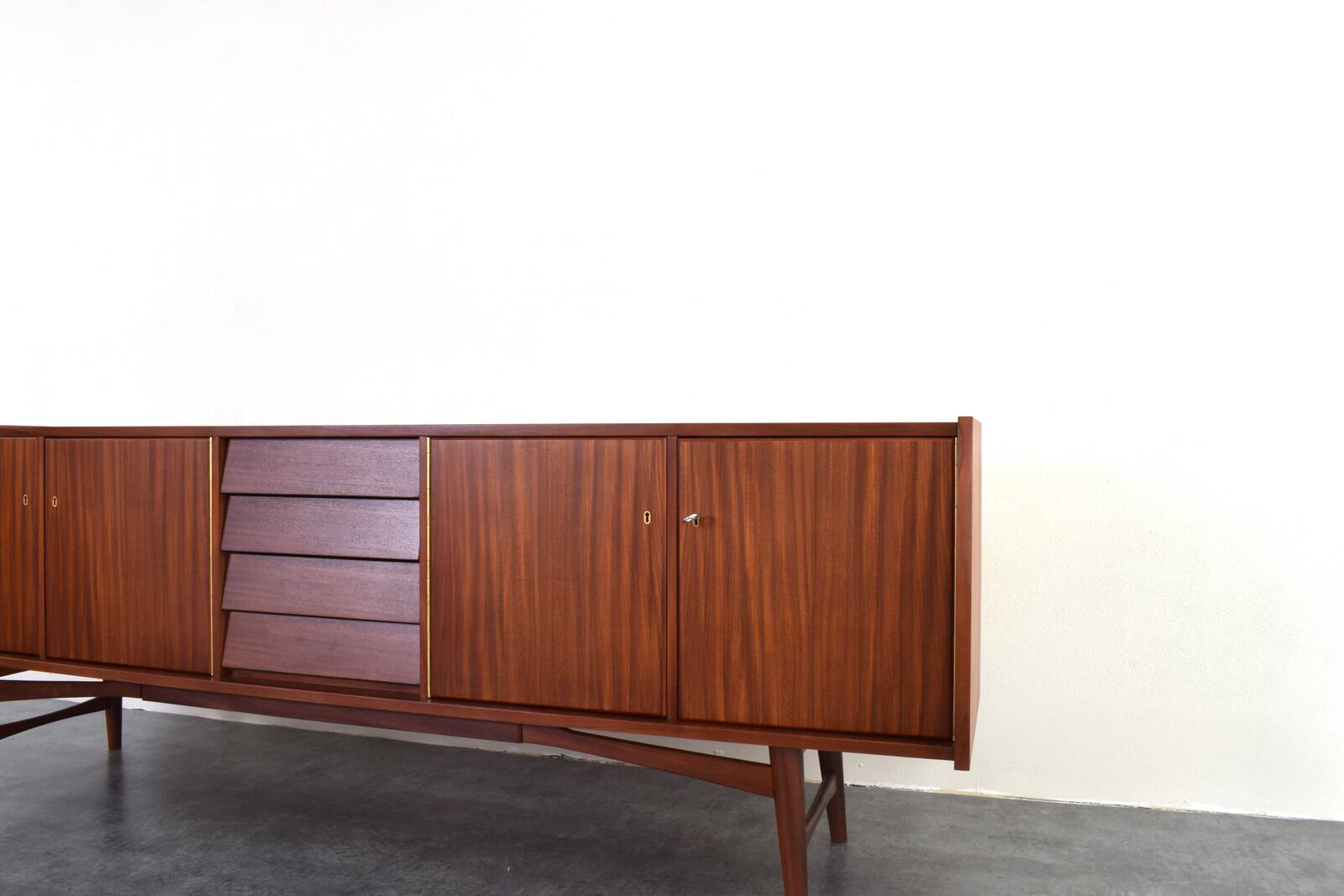 Mid-Century Danish Teak Sideboard, 1960s.