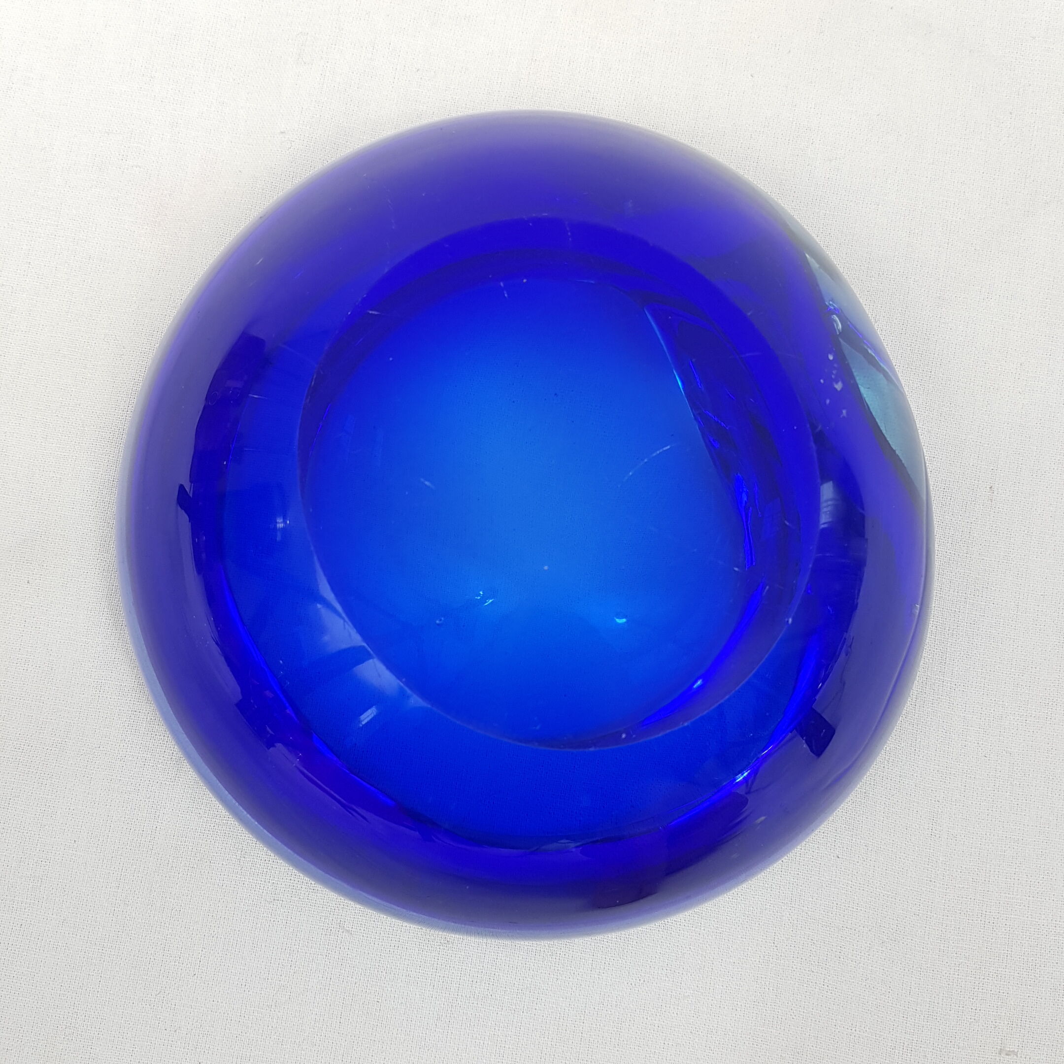 Ashtray "geode" Murano Sommerso