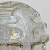 Lampe à poser globe vintage en verre