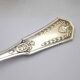SFAM 12 EMPIRE dessert teaspoons in silver metal model "Sans embarrass" 14.5cm