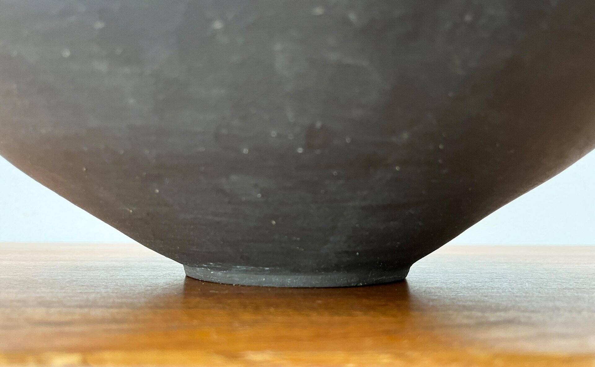 Grand bol de poterie d'atelier allemand du milieu du siècle de BKW Böttger Keramik Wandsbek, Hambourg, années 1960