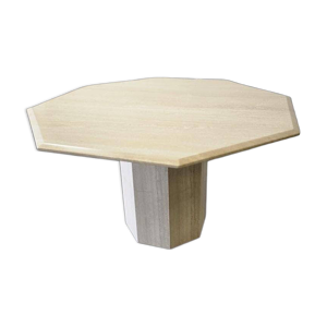 Table vintage octogonale