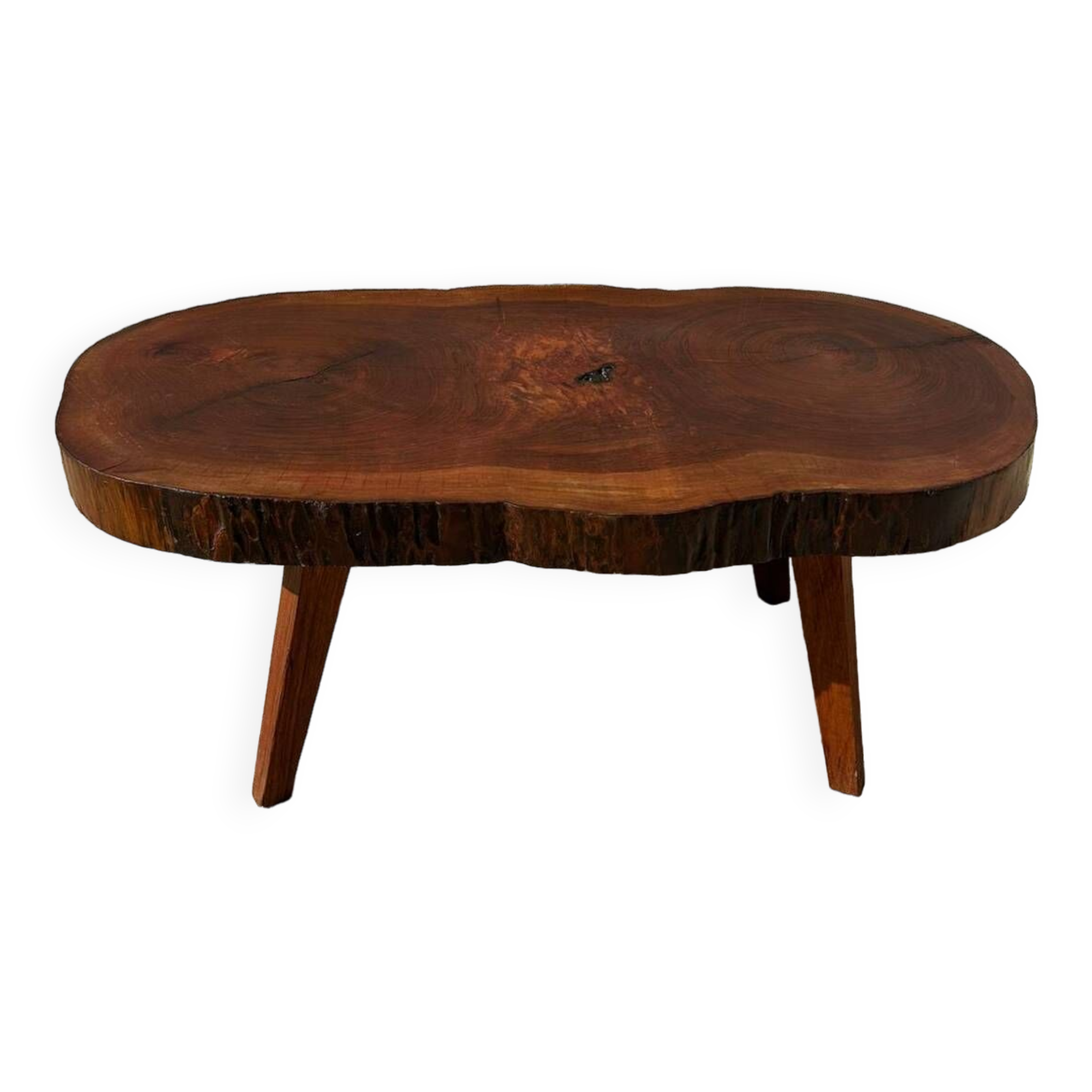 Table basse en bois massif