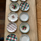 Mismatched plates Terre de Fer