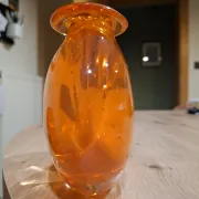 Vintage Murano glass Sommerso vase - Attributed to Flavio Poli / Se