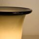 Green and black Murano glass table lamp by Barovier e Toso