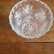 Vase en cristal taillé style Saint-Louis