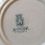 Assiettes creuses terre de fer Florentin
