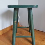 Solid pine stool