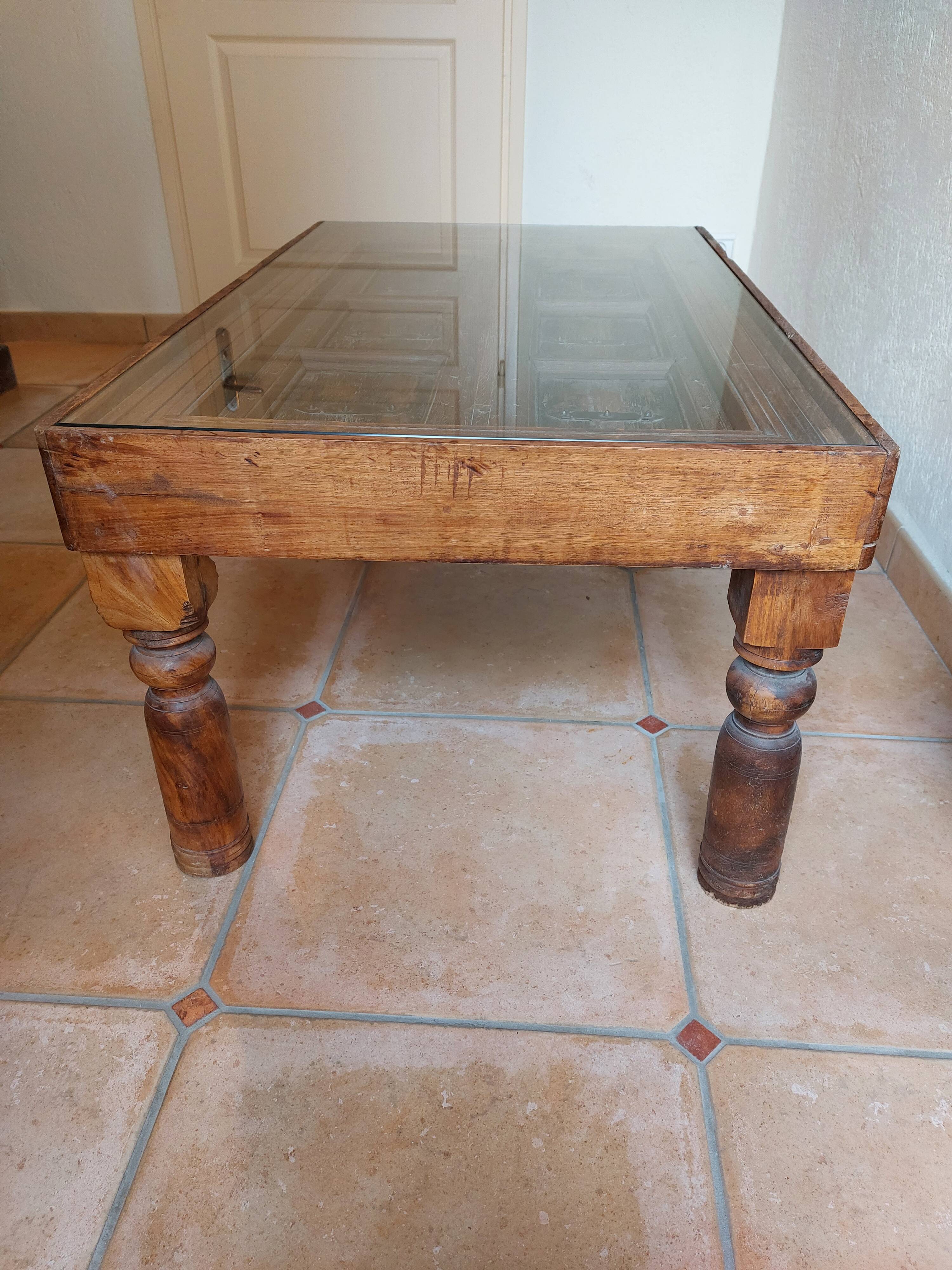 Indian-inspired coffee table