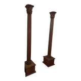 Wooden columns