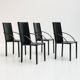 Fauteuils par Carlo Bartoli pour Matteo Grassi, 1980s, set de 4