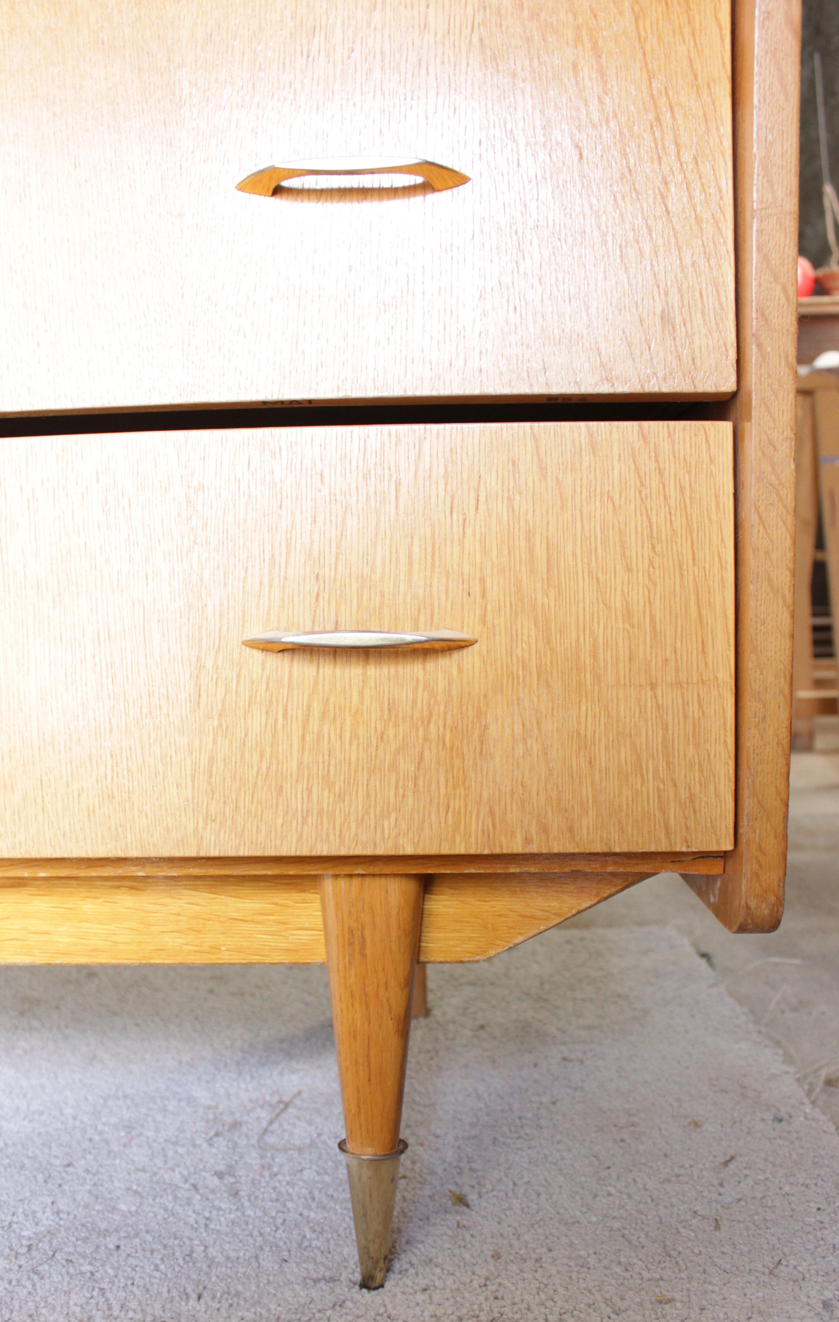 Vintage Secretary Cabinet - 60s