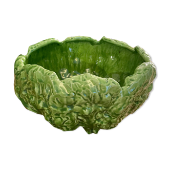 Fruit cup / Ceramic salad bowl collard greens