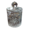 Ancienne bonbonnière pot en cristal taillé