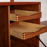 Royal System wall unit designed by Poul Cadovius for Cado, Denmark 1950’s