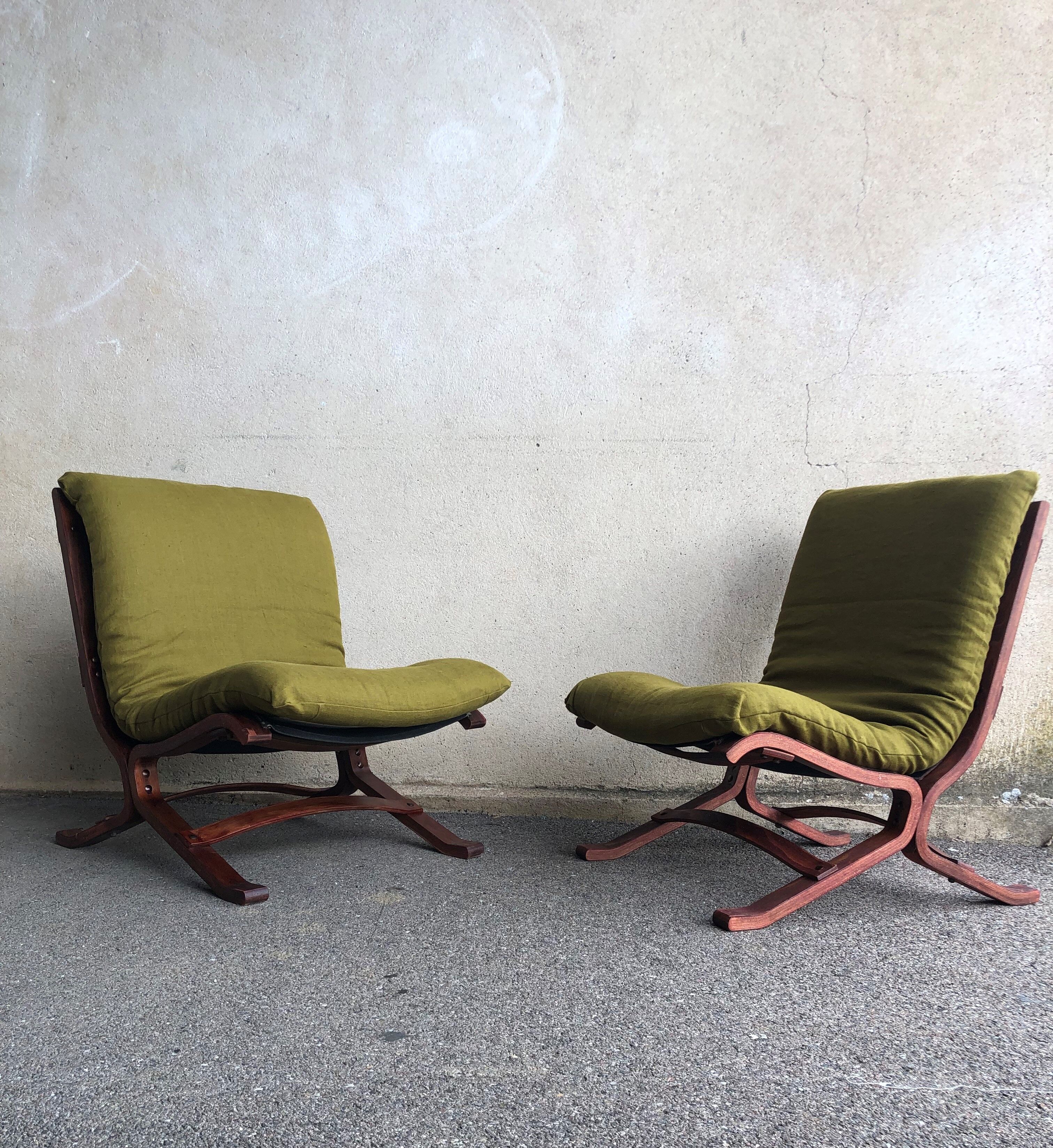 Paire de fauteuils