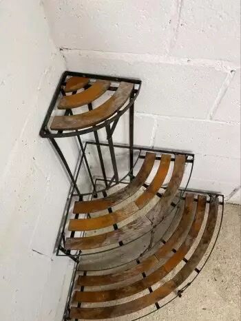 Vintage industrial basket