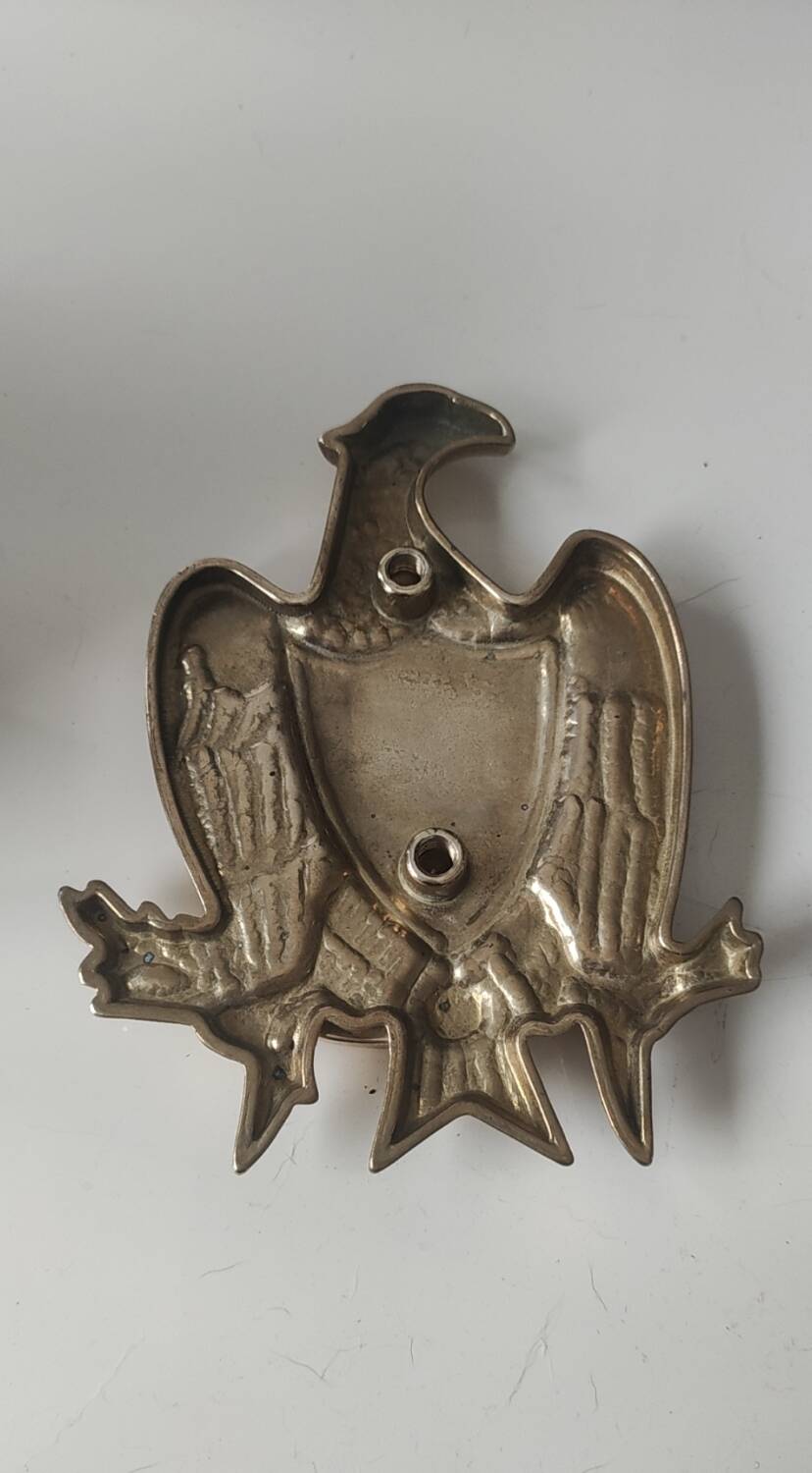 Door knocker/American bald eagle. Made of solid brass. Dimensions 15 x 10.