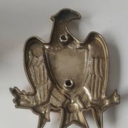 Door knocker/American bald eagle. Made of solid brass. Dimensions 15 x 10.