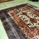 Large oriental rug in wool and silk hand made 310x227cm