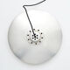 Danish pendant lamp in silver 60