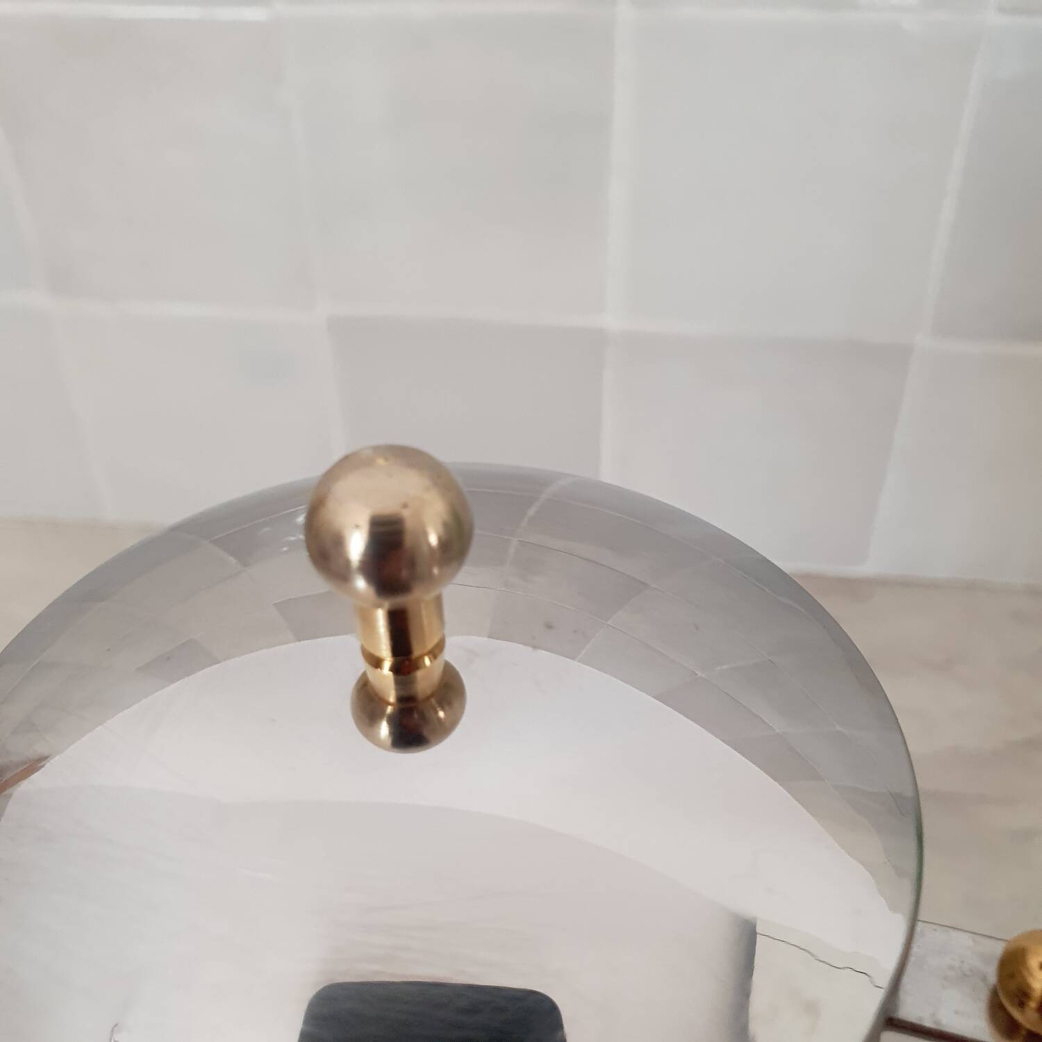 Stainless steel sugar bowl GA 18/10 made in Italy