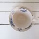 Ensemble de 4 tasses et soucoupes en faïence anglaise