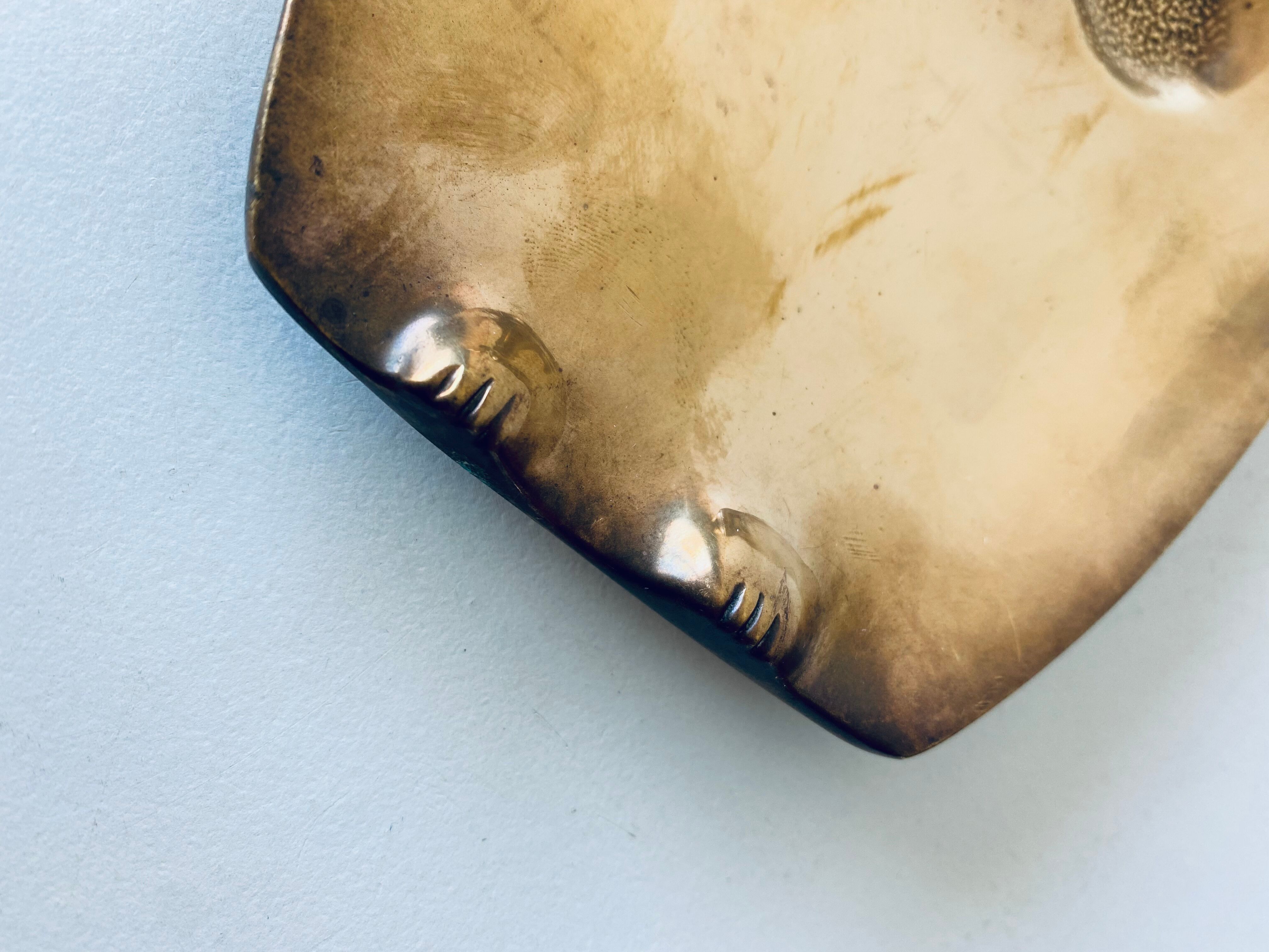 Brass trinket bowl