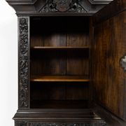 Cabinet néo-baroque de Danzig en chêne - vers 1870-1880