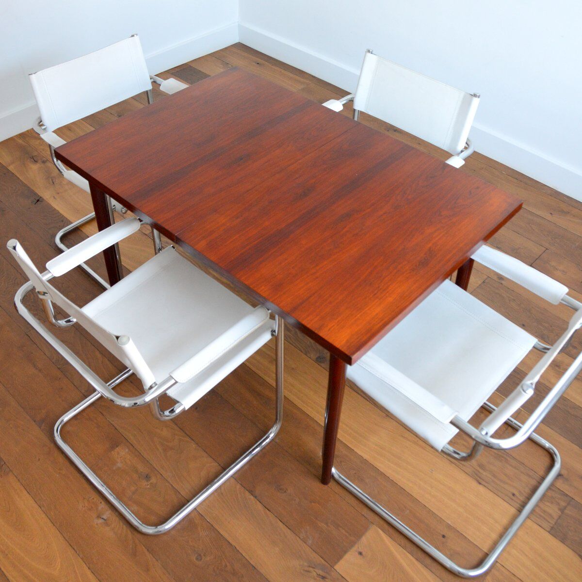 Dining table with rosewood extension 1960s