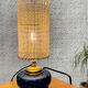 Bedside lamp blue peas