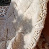 hand-knotted Moroccan apis - Beni ourain rug - all-wool Berber rug