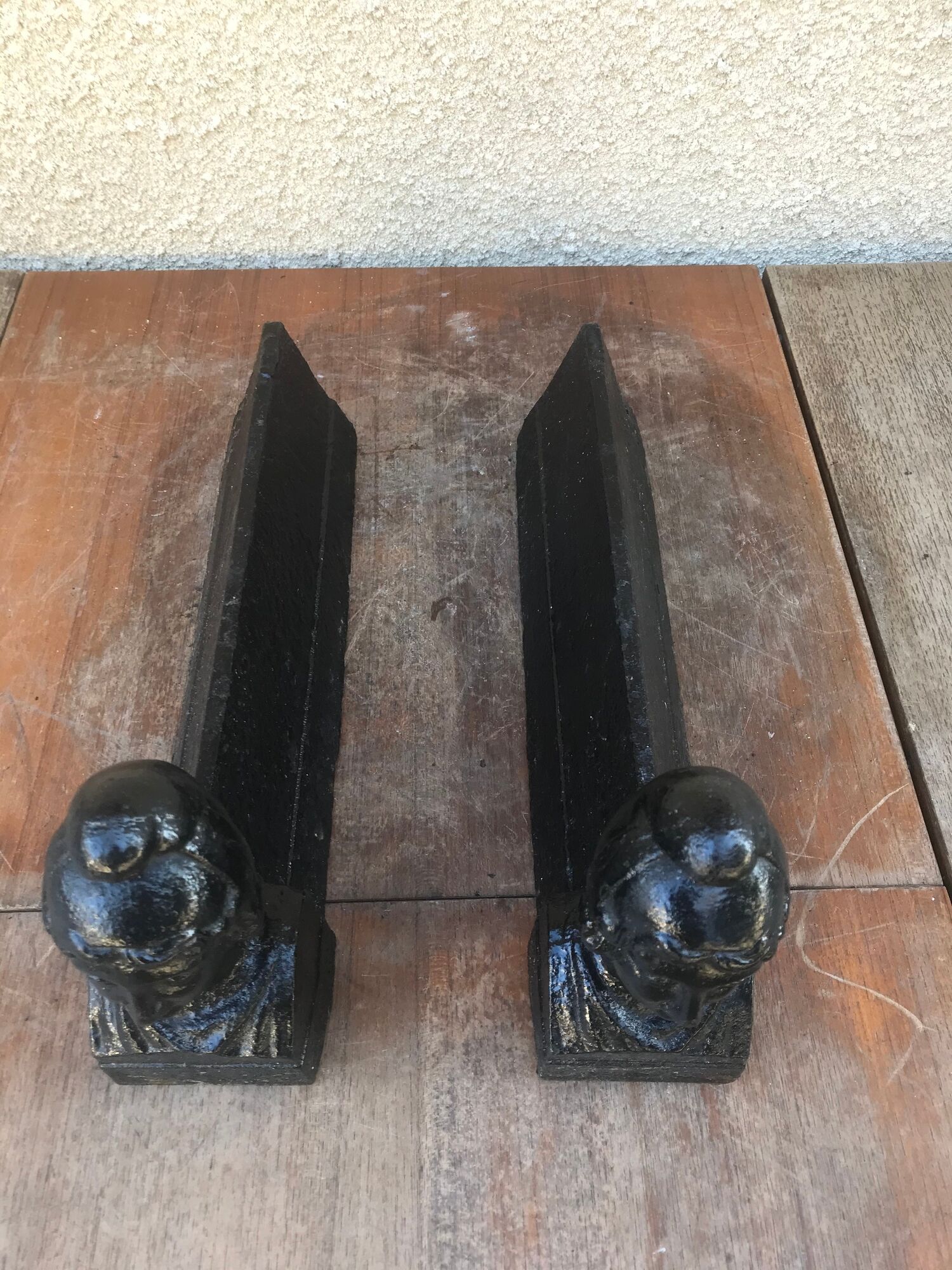 Ancient pair of caterpillars