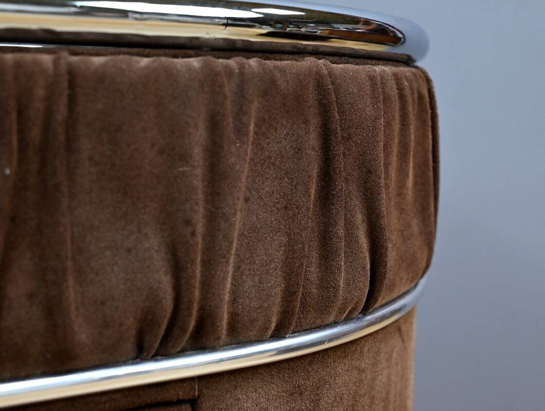 Dressing table and its pouf, Italian design – 1970