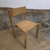 Wooden children's chair