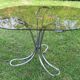 Giotto Stoppino Vintage Italian Smoked Glass and Chrome Oval Table