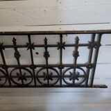 Old cast iron balcony house