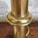 Gilded brass lamp