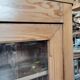 English display cabinet in old pine