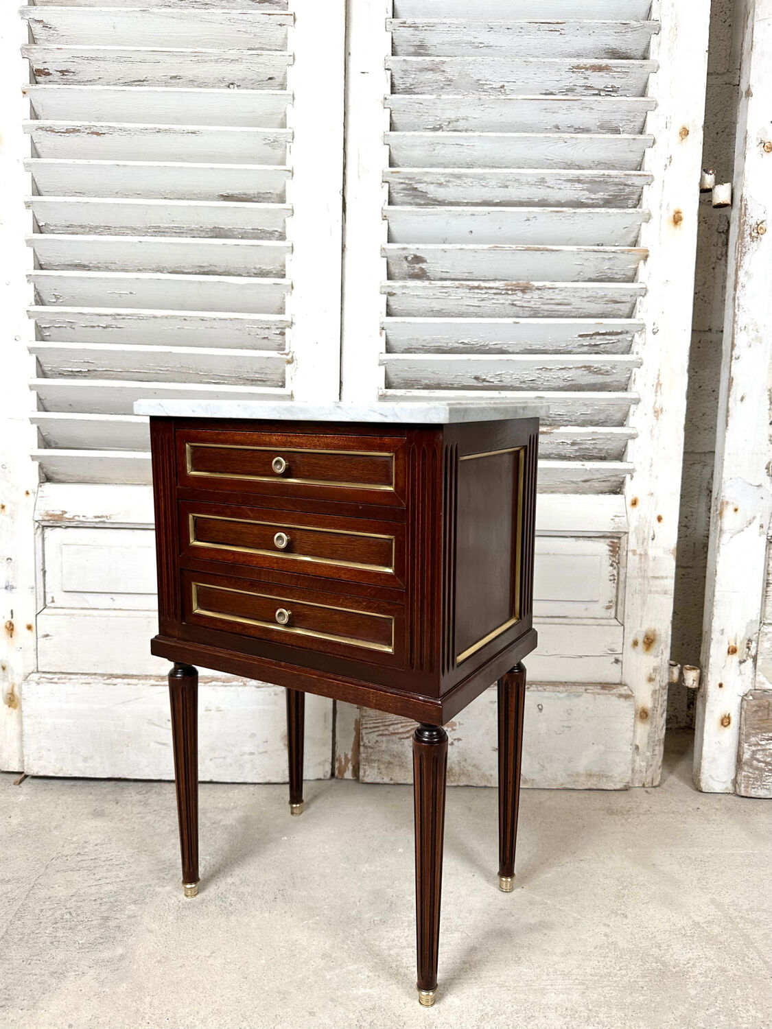 Louis XVI style bedside table 1960s